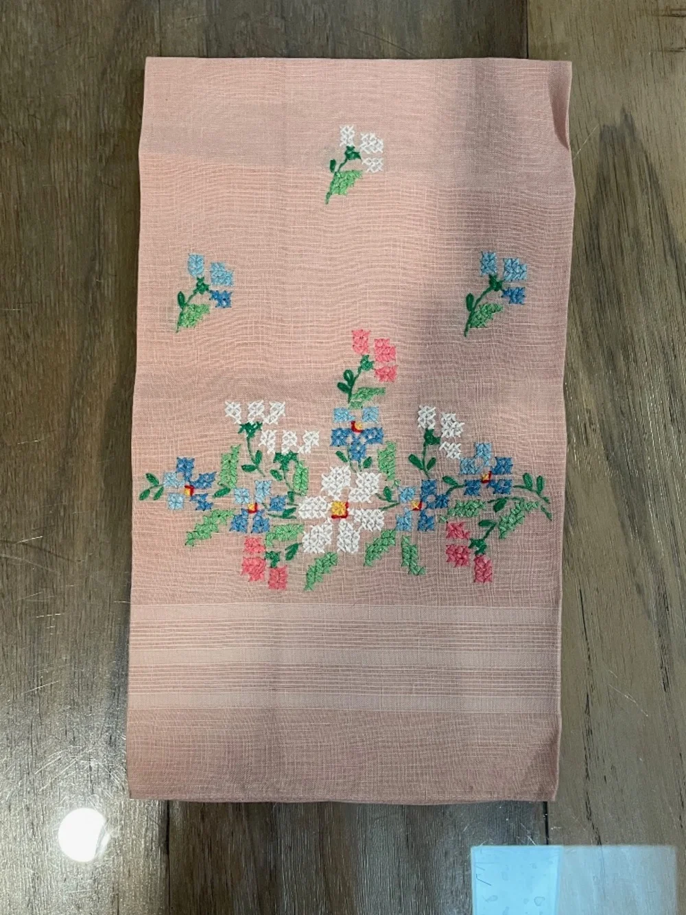 Vintage Hand-Embroidered Tea Towels